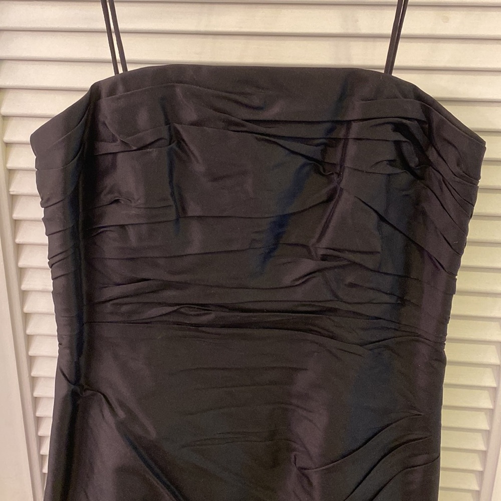 Marisa Baratelli black Thai silk slip dress (6)